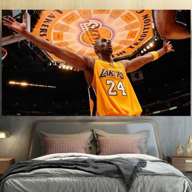 Imagem de Arte de decoração de tapeçaria para pendurar na parede Han Kobe Bryant Anime