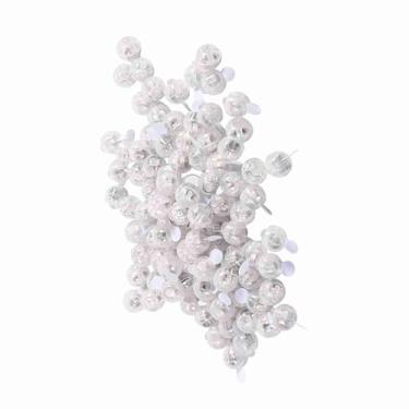 Imagem de Generic Luzes de Bola LED que Mudam de Cor para Decoração de Festa de Casamento, Lâmpadas Redondas de 100 Unidades para o Natal, Material Plástico Descartável, Luz RGB para Festivais ou Celebrações