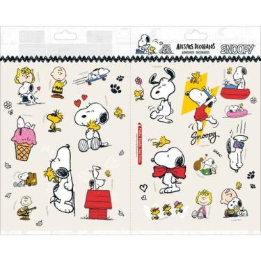 Imagem de Kit 3 Adesivos Tilibra  Snoopy, Jolie E Pooh