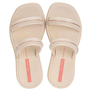 Imagem de Chinelo infantil slide glow ipanema 27401, Marfim, 28