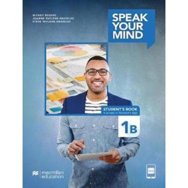 Imagem de Livro - Speak Your Mind 1B Sb And App With Wb - Nokey - MACMILLAN BR, 