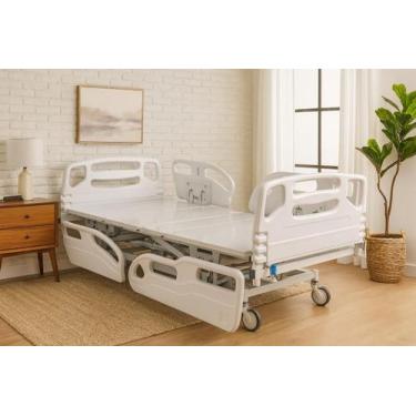 Imagem de Cama Hospitalar Motorizada 8 Movimentos com Elevação de Altura e Desci