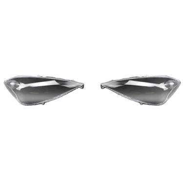 Imagem de Compatível Com honda fit 2008-2010 lente de vidro do farol dianteiro do carro transparente capa escudo auto farol máscaras faróis lampshad(Right)