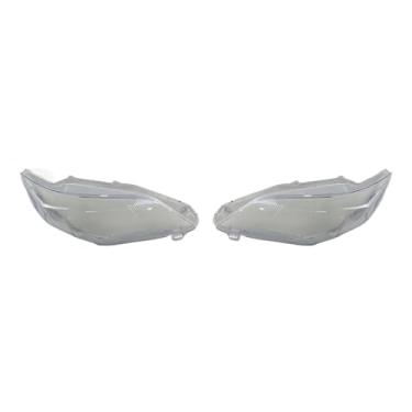 Imagem de Compatível com toyota corolla 2010 2011 2012 2013 tampa do farol do carro lente de vidro frontal farol abajur transparente lâmpada de luz automática(Ordinary A Pair)