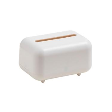 Imagem de Capa de caixa de lenços de papel porta-guardanapos, dispensador de lenços faciais, sala de estar, mesa de café, mesa de trabalho, caixa de armazenamento de lenços simples, suporte para caixa de lenços
