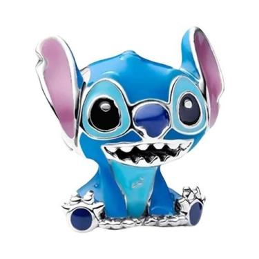 Imagem de Pingente Charm Lilo & Stitch Angel Para Mulheres, Joia DIY, Compatível