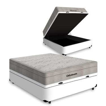 Imagem de Box Baú com Colchão Molas Ensacadas AirTech Casal
