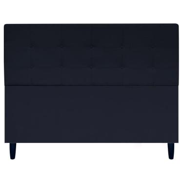 Imagem de Cabeceira Cama Ivy Para Cama Queen 160 Cm Suede Preto, Suede