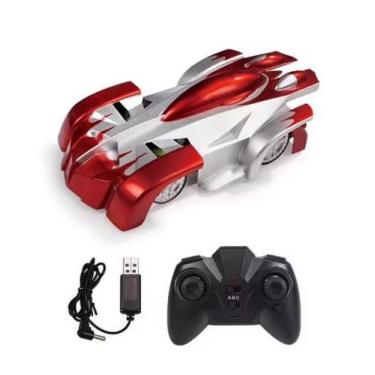 Imagem de Carrinho Escala Parede Controle Remoto Vermelho J24029 - Bambina