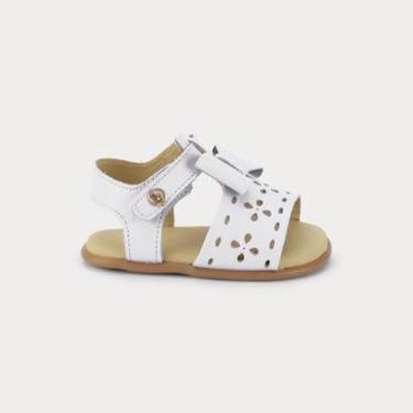 Imagem de Sandália Infatil Bibi Afeto 3.0 Branca com Laço-Feminino