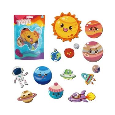 Imagem de Quebra-Cabeça Magnético Do Universo Dos Dinossauros Para Crianças, Bri