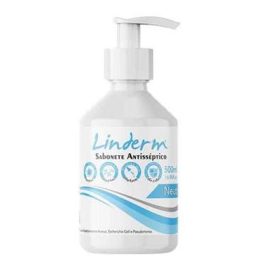 Imagem de Sabonete Antisséptico Linderm 500ml, Neutro