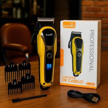 Imagem de Máquina De Cabelo Ideal Para Barbearia Silenciosa - Relet