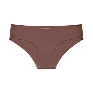 Imagem de Calcinhas Femininas De Algodão Sem Costura, Tamanho Grande, Cintura Ba