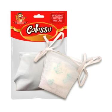 Imagem de Calcinha Descartável para Cães Colosso em TNT com Absorvente Tamanho P