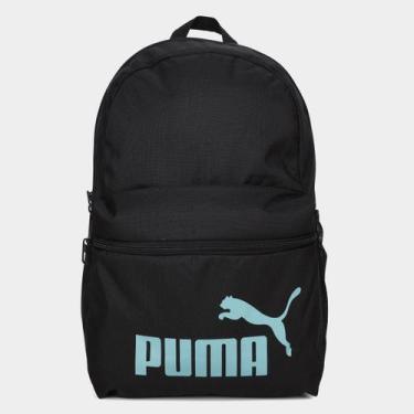 Imagem de Mochila Puma Phase BackPack, Preto, Branco, Único