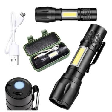 Imagem de Lanterna Tática Led Recarregável - Altomex