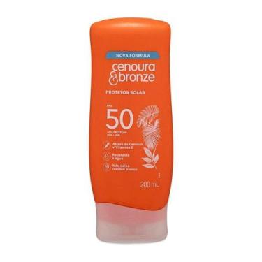 Imagem de Protetor Solar Corporal Cenoura & Bronze FPS50 200ml - Cenoura E Bronz