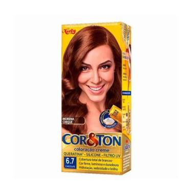Imagem de Coloração Creme Cor&Ton Chocolate 6.7 - Cor e Ton