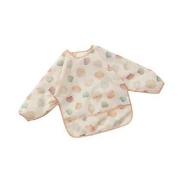 Imagem de Babadores Impermeáveis Laváveis De Manga Longa Para Bebês Elinfant, Pa