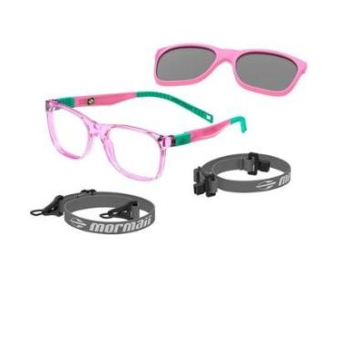 Imagem de Armação De Óculos Infantil Mormaii Swap M6141k2351 Rosa Brilho-Feminino