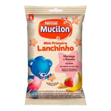Imagem de Mucilon Meu Primeiro Lanchinho Sabor Morango E Banana 35gr