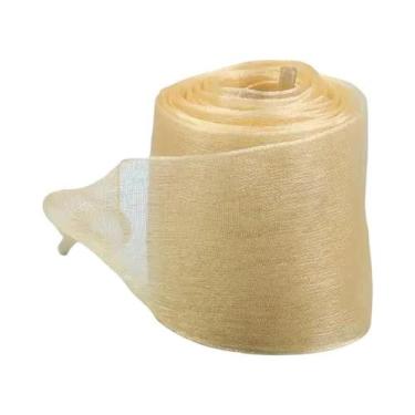 Imagem de Cadarços De Organza De Seda De 4cm De Largura, Laço Plano De 160cm Par