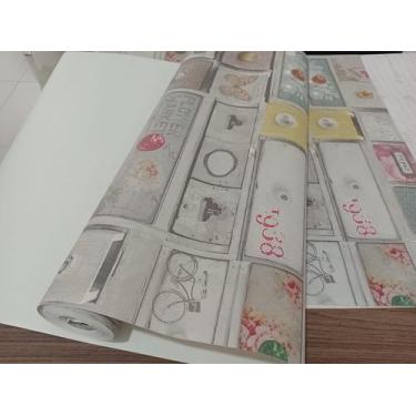 Imagem de Papel De Parede Infantil Menina Gavetas - KAN TAI