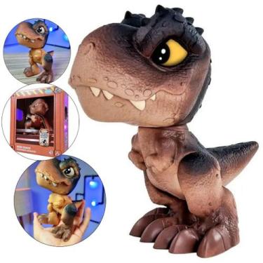 Imagem de Boneco Dinossauro T-Rex Preto Dino Baby Jurassic Park World - Jurassic