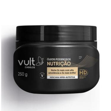 Imagem de Máscara Hiper Nutritiva Cabelos Nutrição 250G - Vult - Botica Comercia