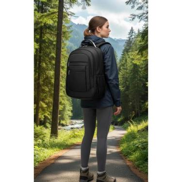 Imagem de 2x Mochila Reforçada 39L Notebook 17" Trabalho Faculdade - Congratulat