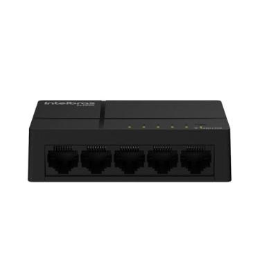 Imagem de Switch não gerenciavel 5 portas 1000mbps s1105g intelbras