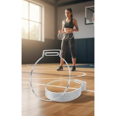 Imagem de 2x Kit 50 Medalhas Redondas Acrílico Cristal 5cm 2mm Lisa - Congratula