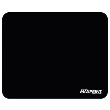 Imagem de Mousepad Maxprint Padrão 22 x 18cm 60357-9 - Preto