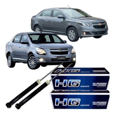 Imagem de Par Amortecedor Traseiro Nakata Chevrolet Prisma 1.4 2018