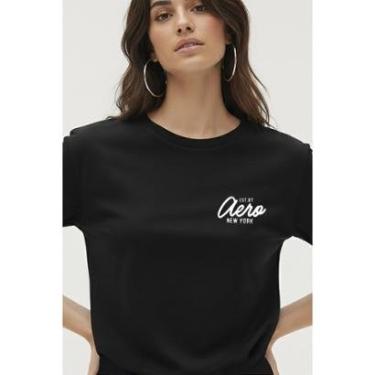 Imagem de Camiseta Manga Curta Feminina Silkada Aéropostale-Feminino