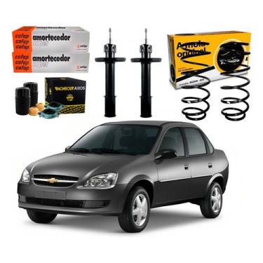 Imagem de Kit Amortecedor Dianteiro Corsa Classic 1.0 2011 A 2016 - Cofap