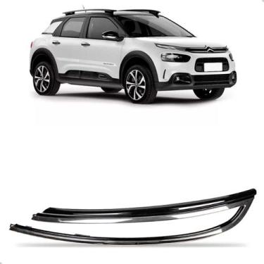 Imagem de Friso Farol para Citroen C4 Cactus 2019 A 2024 C/ Moldur - SP ACESSÓRI