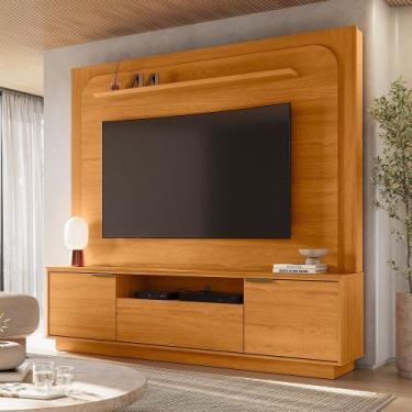 Imagem de Estante para TV e Home Theater até 75 Polegadas 200cmx191,5cm Nilo - M