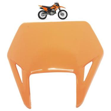 Imagem de Carenagem Farol XR 250 Tornado 2008 Laranja Acabamento Liso - Automoti