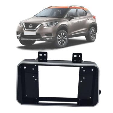 Imagem de Moldura Fiamon Padrão Pioneer Nissan Kicks Black Piano