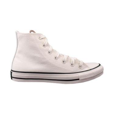 Imagem de Tênis All Star Chuck Taylor Cano Alto Branco, 35
