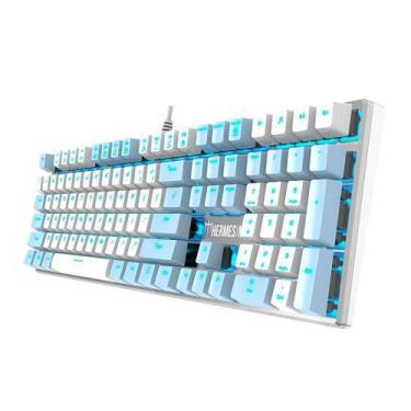 Imagem de Teclado Mecanico Hermes M5 Switch Azul