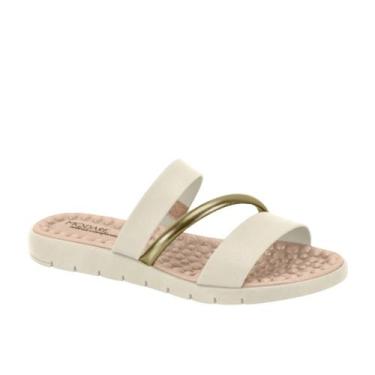 Imagem de Chinelo Modare Ultraconforto Ortopédico Esporão Tiras, Branco off, 38