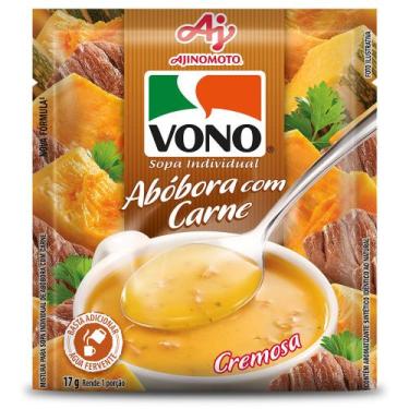 Imagem de Sopa Cremosa Vono Sabor Abóbora Com Carne 17G - VONO®