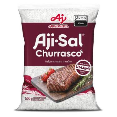 Imagem de Sal Grosso para Churrasco AjiSal Pacote 500g - AJI-SAL®