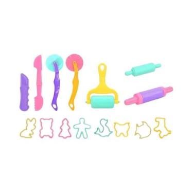 Imagem de Kit De Ferramentas Para Massinha De Modelar Infantil 4-45 Peças, Molde