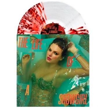 Imagem de Taylor Swift - LP The Life of a Showgirl Honestly Wild Transparent Vin