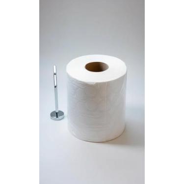 Imagem de Papel Higiênico Rolão 300m Branco Pacote C/ 8 Und - Congratulations St
