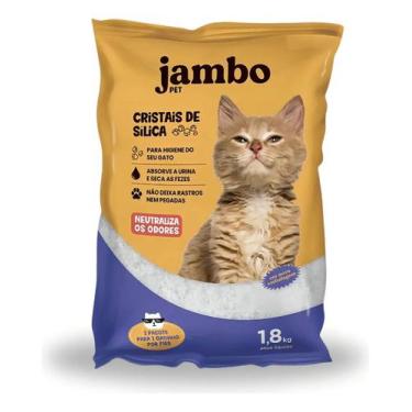 Imagem de Areia Cristais De Silica Fresco Cat Jambo 1,8kg